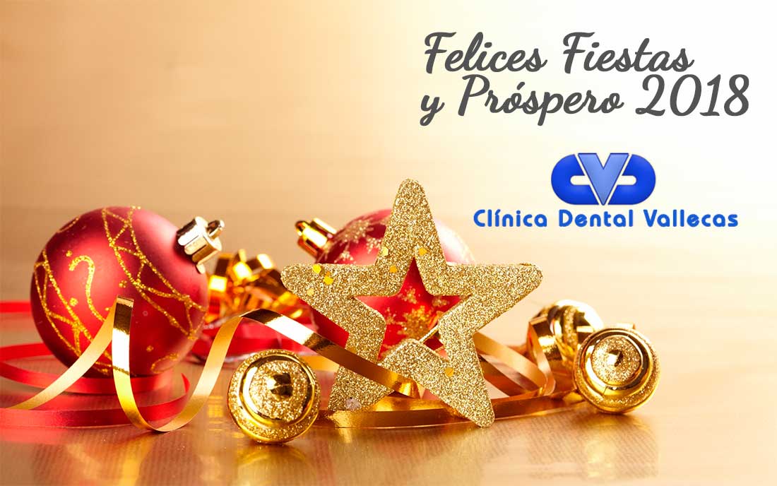 Clínica Dental Vallecas te desea unas Felices Fiestas y un Próspero Año Nuevo