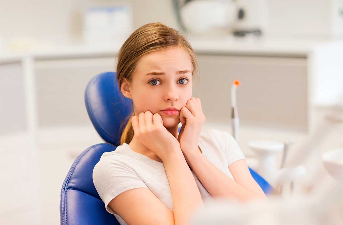 Odontofobia o miedo irracional al dentista. Prueba la sedación consciente