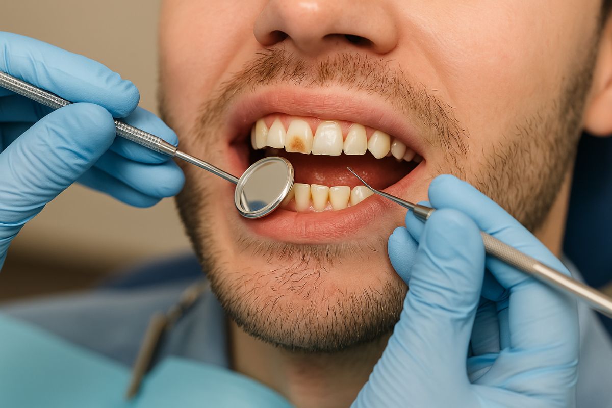 manchas en los dientes